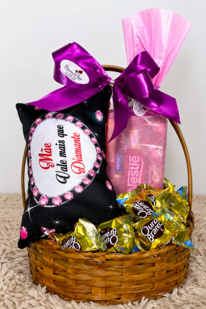 cesta de chocolate