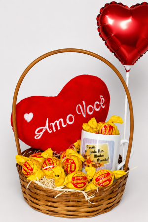cesta de chocolate