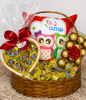 cesta de chocolate