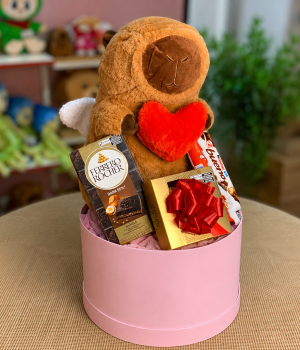 cesta de chocolate