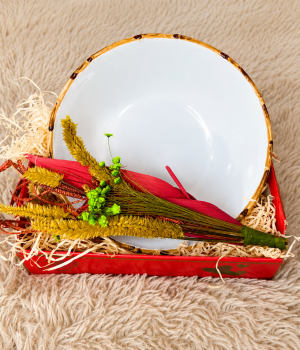 cesta de louças