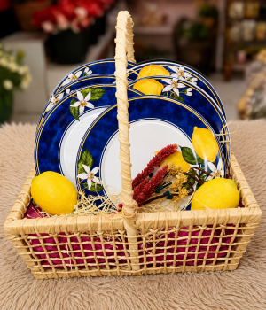 cesta de louças