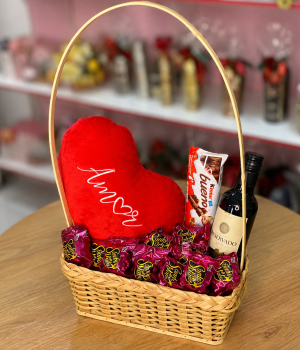 cesta de chocolate