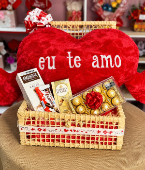 cesta de chocolate