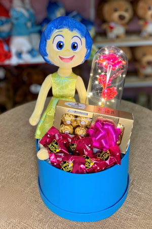 cesta de chocolate