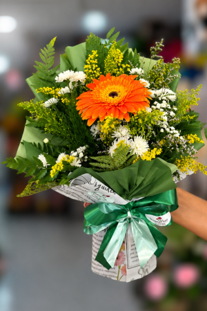 buquecoreanodocegerbera